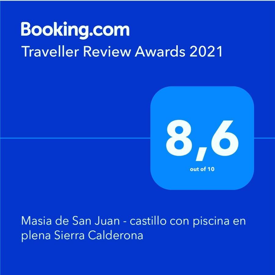Masia De San Juan - Castillo Con Piscina En Plena Sierra Calderona Segorbe Esterno foto